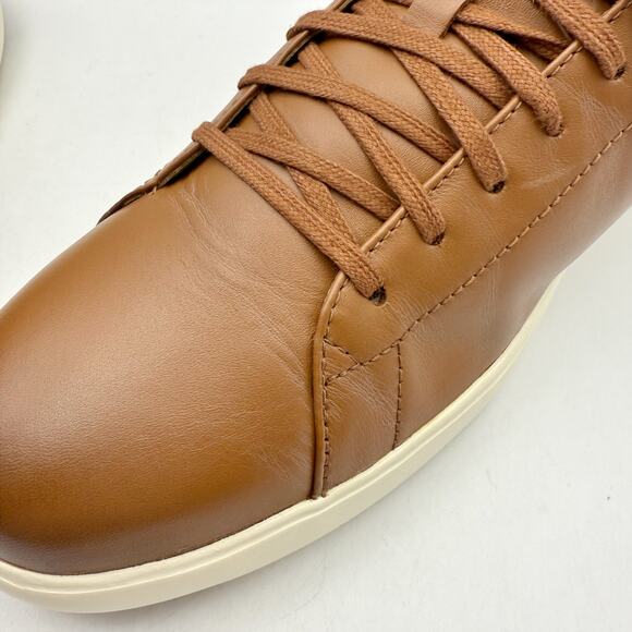 Cole Haan Mens Grand Plus Crosscourt ll Sneakers US 10 M Tan Brown Leather NIB - Picture 14 of 14